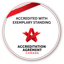 Accredited with Exemplary Standing - Accredition Agrément Canada
